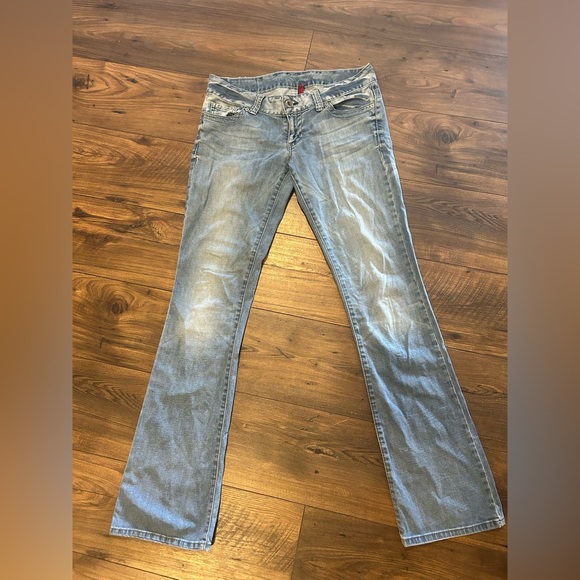 Vintage Guess lowrise flared jeans Y2K - Picture 1 of 8